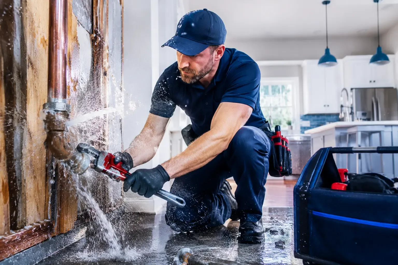 Local emergency pipe repair professionals in North East, MD